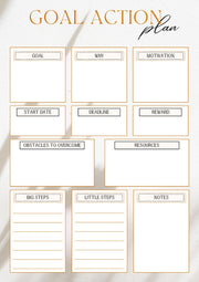 ADHD Daily planner Printable