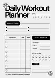 The Ultimate Workout Planner